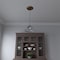 Ekena Millwork Cole PVC Clng Medallion (Fits Canopies up to 4 1/4"), Metallic Gold Rush, 10"OD x 3 1/2"ID x 3/4"P CMP10COCGH - alternate 6